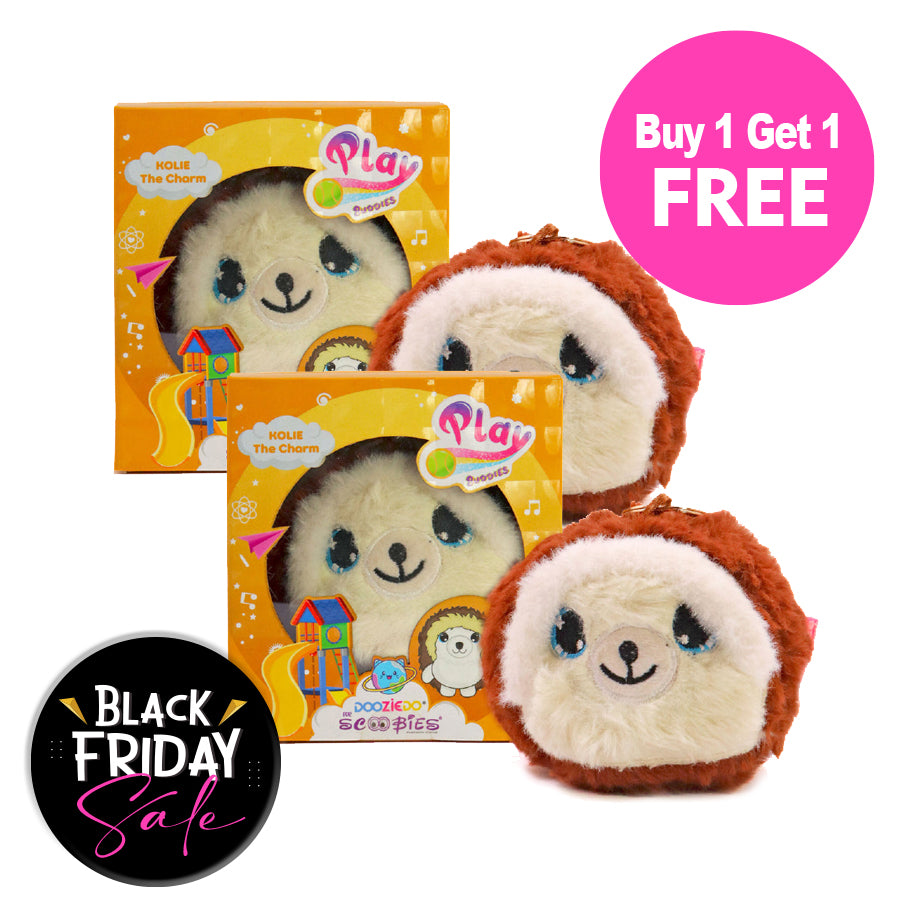 BUY 1 GET 1 FREE,  Kolie Plush Charm Play Buddies