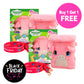 BUY 1 GET 1 FREE,  Peaches Plush Sling Bag Play Buddy