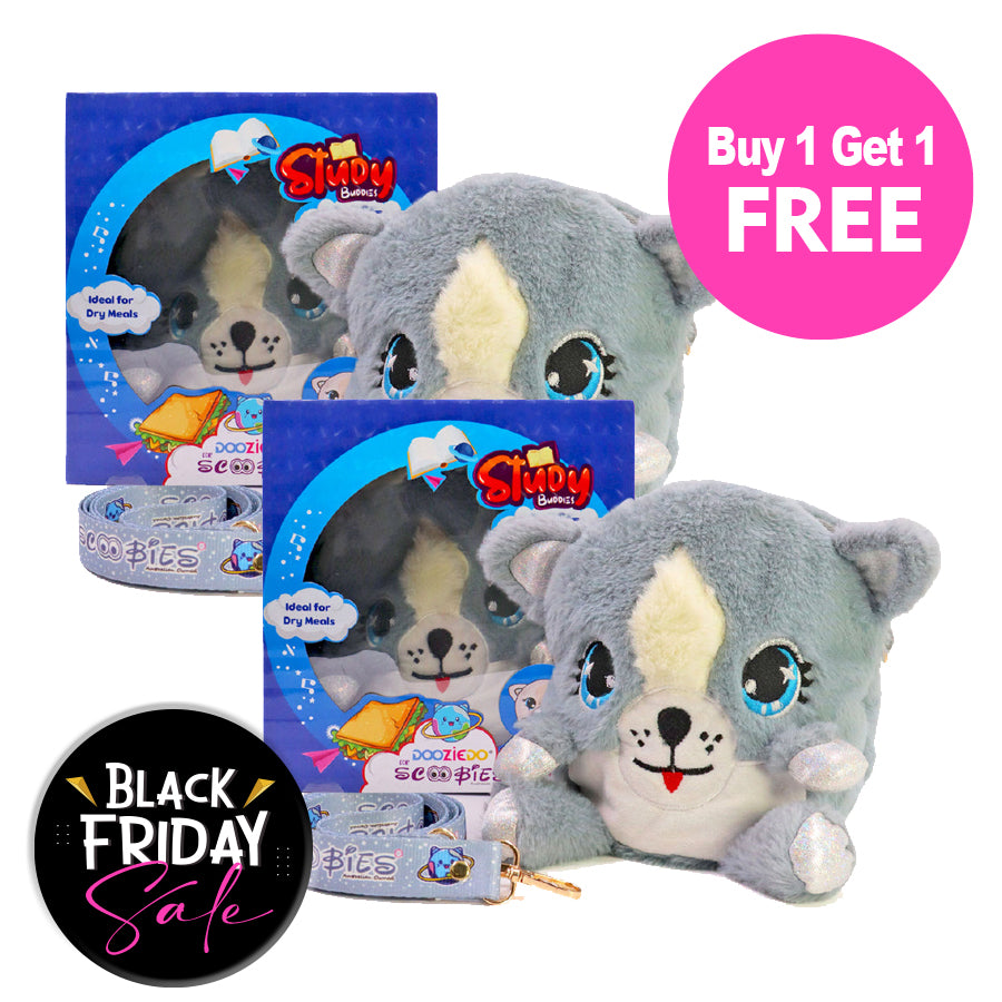 BUY 1 GET 1 FREE,  Sniff Plush Insulated Lunch Bag