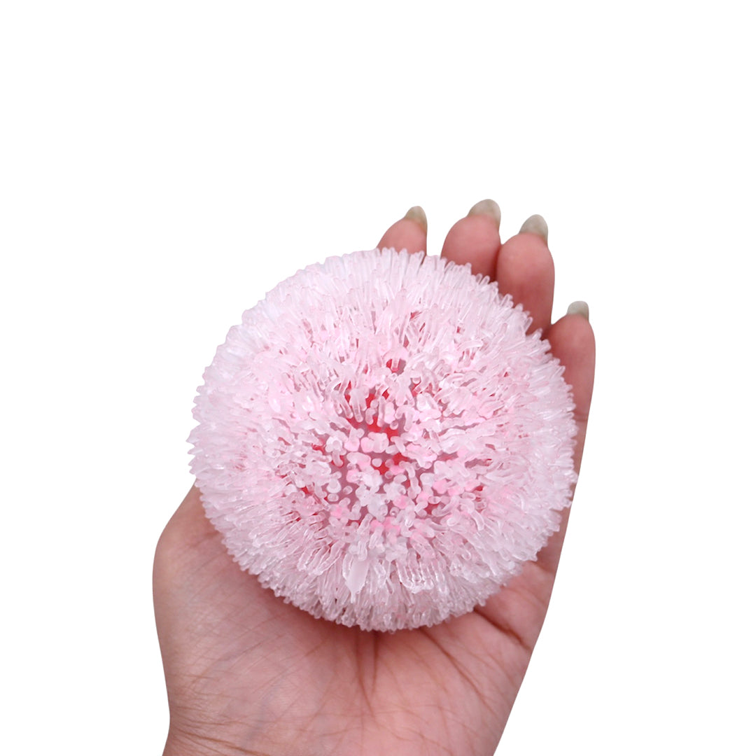 Scoobies Pop-a-fetti Balls:Confetti Squishy Balls – Set of 4 (Pink, Silver, Red & Multicolor) Stress Relief & Sensory Play | Shake, Squish & Shine | Sticky, Squishy & Sparkly Fun for Kids & Adults