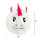 9" Unipuff Fluffy Fuzz Ball | Bouncy Plush Toy from Unicorn Wonderland | Inflatable with Pump