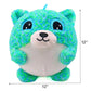 12" Cookie Fluffy Fuzz Ball | Inflatable Plush Toy with Pump | Soft and Bouncy Toy