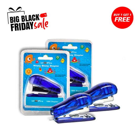 Buy 1 get 1 Free, Minny Binny stapler , in 4 Colors