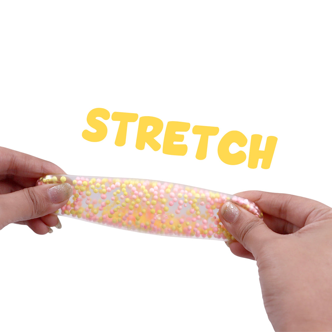 Scoobies Foamazing Balls: Sensory Squishy Balls – Set of 4 (Yellow, Blue, Pink & Purple) Stress Relief & Sensory Play | Fidget, Squeeze & Relieve | Non-Toxic & Safe