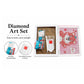 Scoobies Art & Craft Kit, 7-in-1 Craft Set| with Canvas, Diamond Art & Scratch Sheets | All-in-One Creative Fun, Safe & Mess-Free for Kids 3+