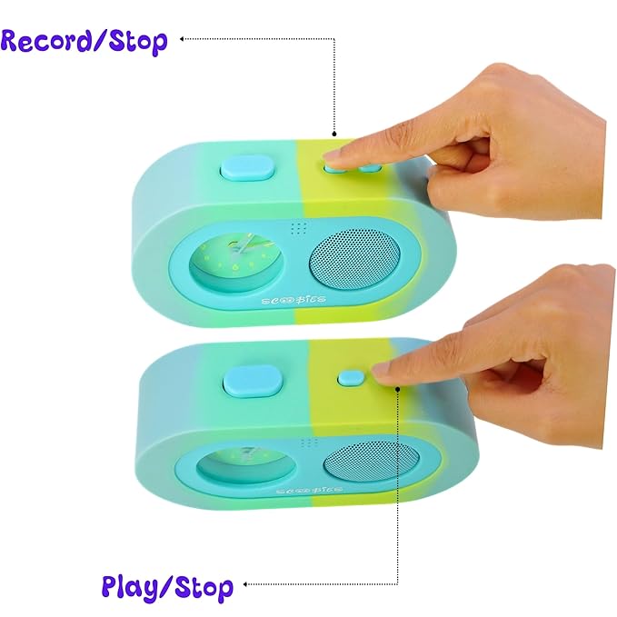 Voice Alarm Clock: For Little Blue Lovers