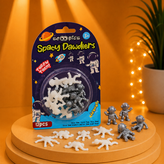 Spacy Dawdlers - Throw and Crawl Game for Kids