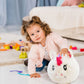 9" Unipuff Fluffy Fuzz Ball | Bouncy Plush Toy from Unicorn Wonderland | Inflatable with Pump