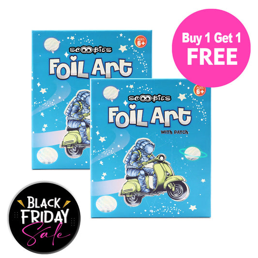 BUY 1 GET 1 FREE,  Foil Art Set - Magically Transfer to Space