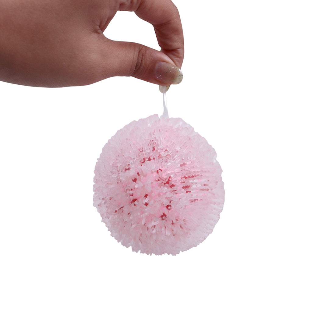 Scoobies Pop-a-fetti Balls:Confetti Squishy Balls – Set of 4 (Pink, Silver, Red & Multicolor) Stress Relief & Sensory Play | Shake, Squish & Shine | Sticky, Squishy & Sparkly Fun for Kids & Adults