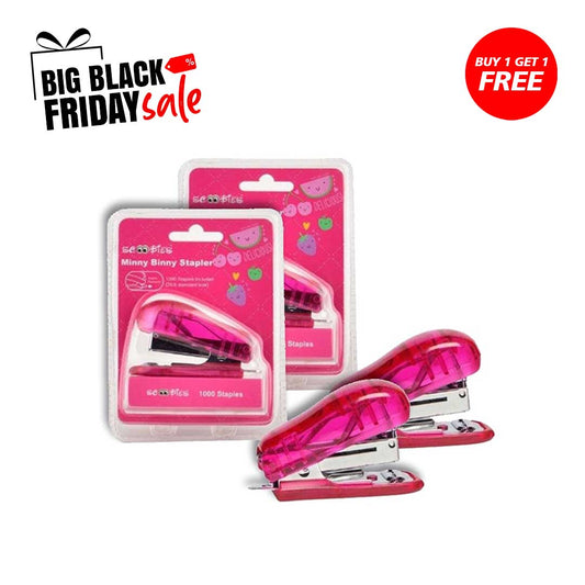 Buy 1 get 1 Free, Minny Binny stapler , in 4 Colors