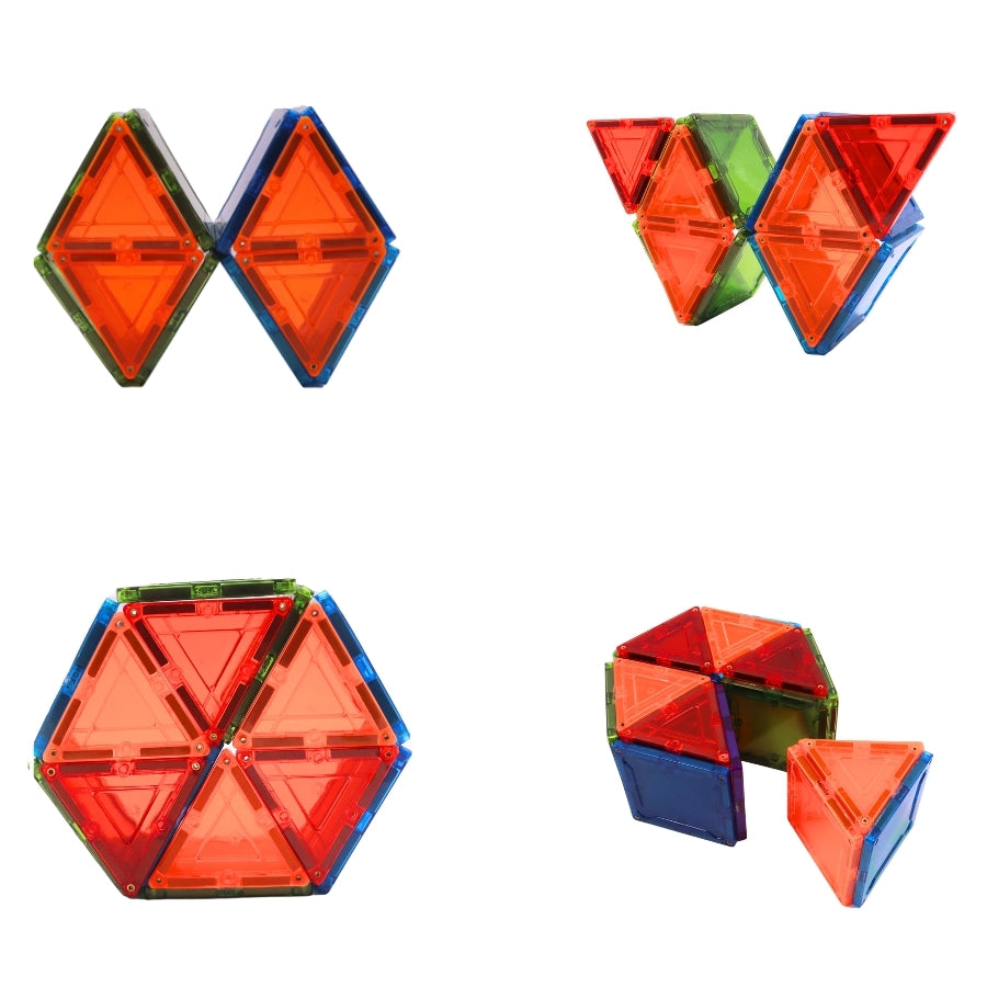 Funstruction Magnetic Combo Pack, 2D 3D Structures