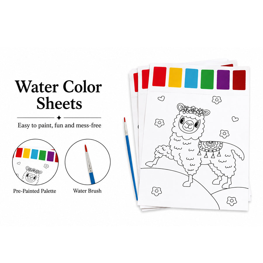 Scoobies Art & Craft Kit, 7-in-1 Craft Set| with Canvas, Diamond Art & Scratch Sheets | All-in-One Creative Fun, Safe & Mess-Free for Kids 3+