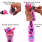 Scoobies Unicorn Head Stainless Steel Bottle With Cute Unicorn Cap | Easy to Carry