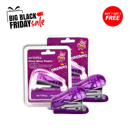 Buy 1 get 1 Free, Minny Binny stapler , in 4 Colors