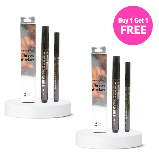 BUY 1 GET 1 FREE, Chrome Markers   (For Professional Little Artist)