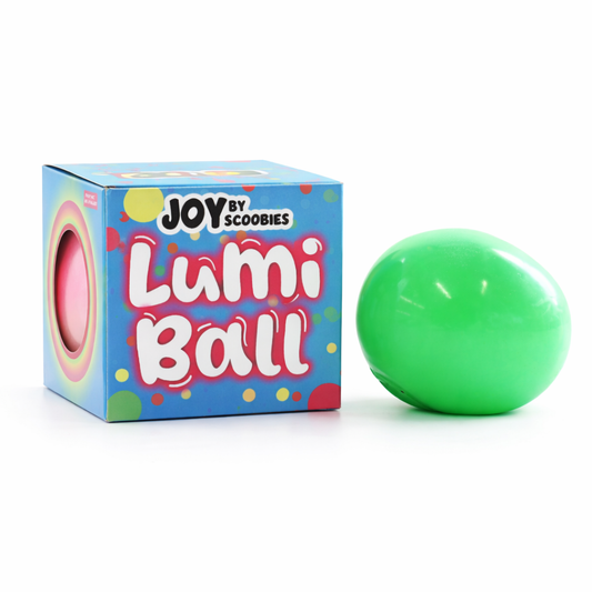 Lumi Ball –  The Glow-in-the-Dark Sensory Ball | Squishy Fun for Kids | The Perfect Fidget Stress Buster