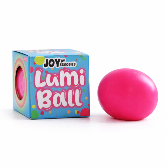 Lumi Ball –  The Glow-in-the-Dark Sensory Ball | Squishy Fun for Kids | The Perfect Fidget Stress Buster