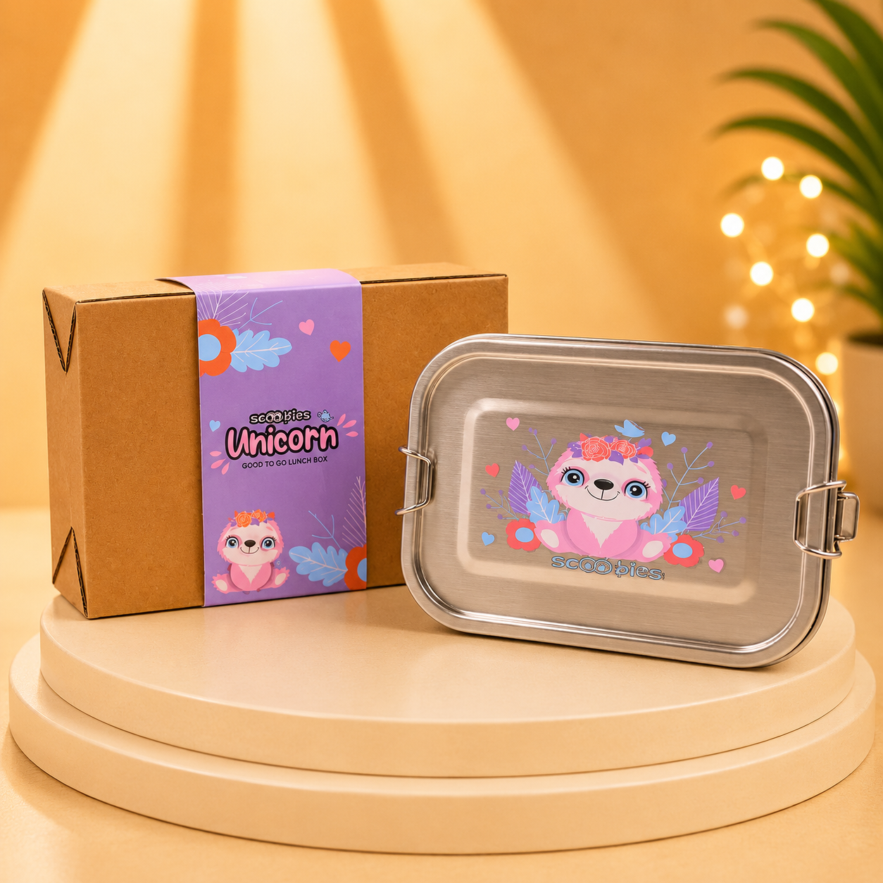 Unicorn Good to Go Stainless Steel Lunchbox