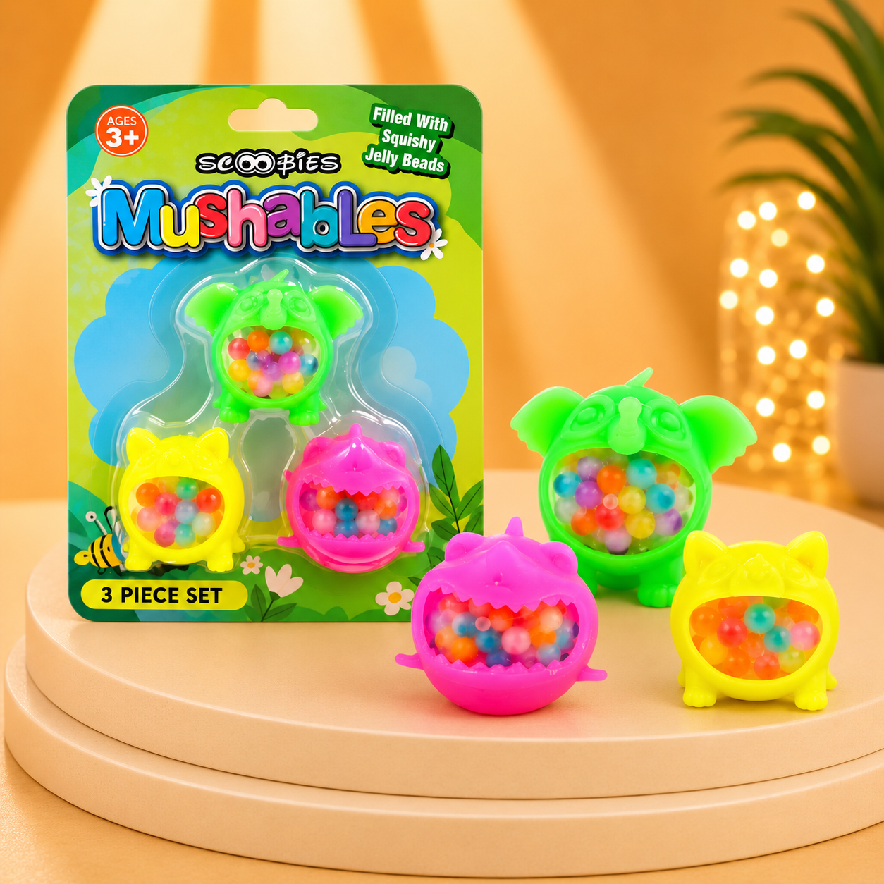 Mushables - Giant Mushy Animals with Jelly Beads