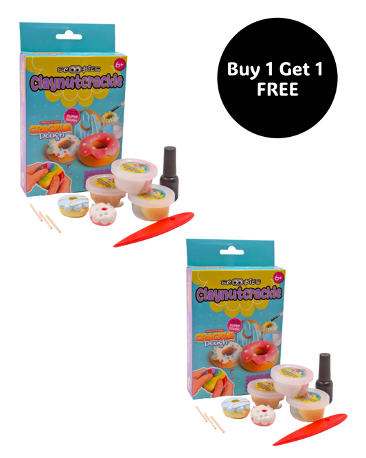 Buy 1 Get 1 Free, Crackle Dough - Sensory & Auditory Delight for Kids