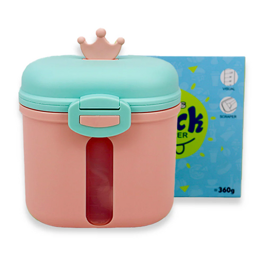 Snack Container - Your On the Go Munching Partner (Pastel Pink)