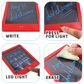 Glimmer Board - Drawing Pad with 2 Light Effects, Reusable Neon Pen & Easy Clean Wipe | Age 3+ Scree Free Play | Reusable, Mess-Free, Portable & Creative Learning Toy Gift