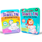 Scoobies Unicorn Travel Tin – Magical On-the-Go Activity Kit for Kids 3+ | Screen-Free Creativity in a Tin