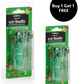Buy 1 Get 1 Free, Scooter Charm Earbuds  | Ear Wired Earphones | Frisky Green Scooter Design | 3.5 mm Jack  | Tangle Free Cable