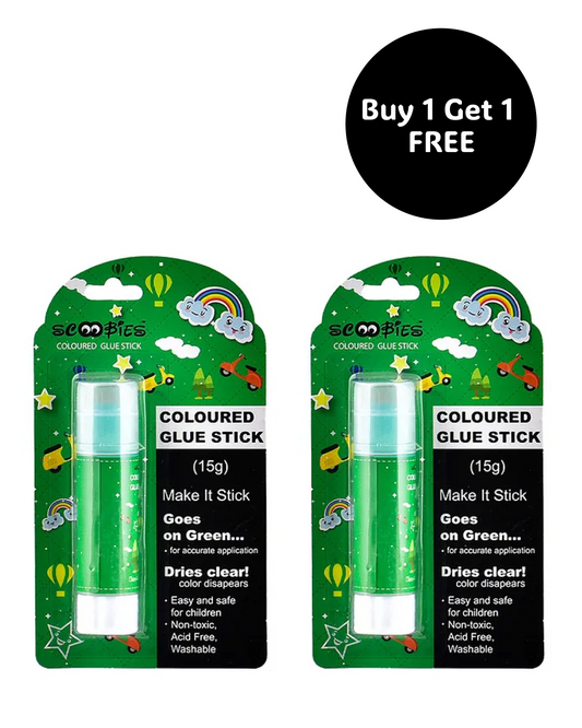 Buy 1 Get 1 Free, Coloured Glue Stick , in 4 Colors