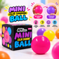 SCOOBIES Mini Color Changing Ball (Pack of 1) | Soft and Sticky Stress Relief Toy – Non-Toxic Rubber Sensory Ball for Kids & Adults | Color-Changing Fidget Fun | Vibrant Colors