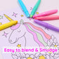 Color Burst Combo | Scoo Festive Treat | Vibrant Set of Macaroon and Neon Crayons | Unleash Your Child's Creativity