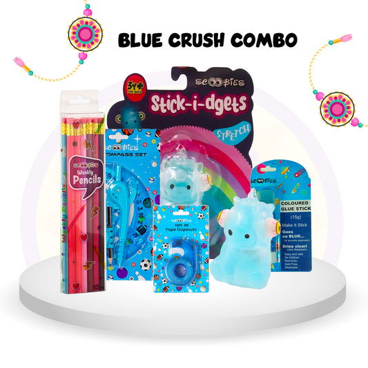 Blue Crush Combo 💙Rakhi Special Hamper 🎁 5-in-1 Gift Set