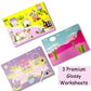 Scoo-Rub Stickers (Pink) | Transfer Sticker Set with 1 Stylus | Fairlyland | Dreamland | Desertland | 100+ Stickers | DIY Sticker Activities | Artistic Mini Box