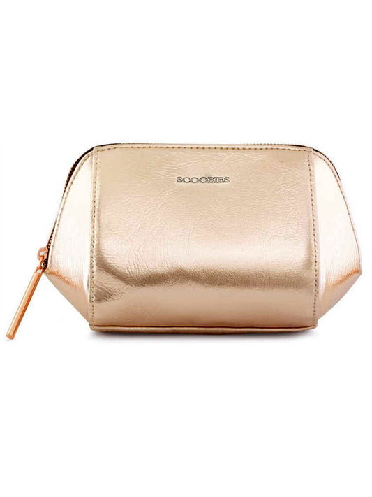 Bewitching Gold Makeup Pouch - Perfect for on the go!