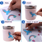 Scoobies Unicorn Travel Tin – Magical On-the-Go Activity Kit for Kids 3+ | Screen-Free Creativity in a Tin