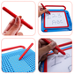 Scoo Fun (Blue)  2-in-1 Board Magical Slate and Magnetic Board  Writing & Magnetic Play | Learning Toy with Art Fun Doodles & Magnetic Play with Alphabets Numbers & Shapes , Educational Toy for Kids (3+ Years)