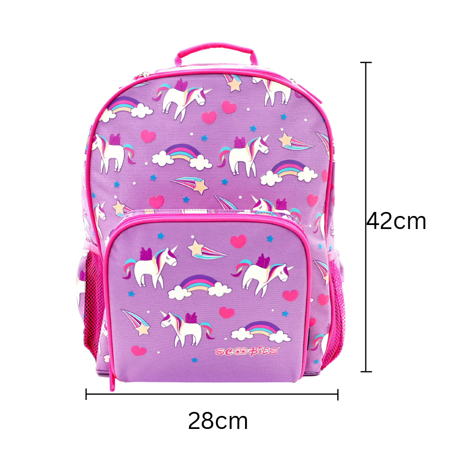BIKAB Unicorn School Bag Double Sided Sequin Backpack Set Lightweight  Kawaii Backpack Girl Backpack School Supplies for Girls