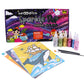 Sparkle Pop Glitter Art Set– 6 Glitters + 4 Design Cards, Peel, Stick & Decorate