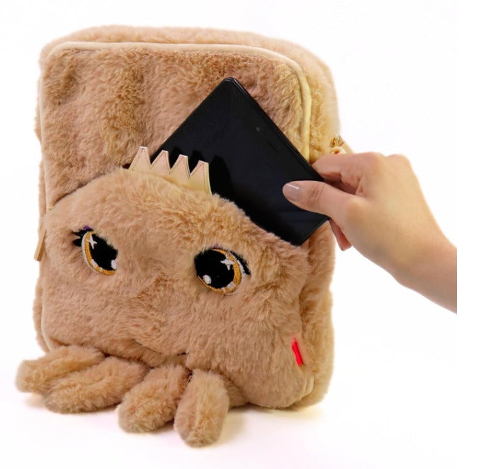Octy Plush Tablet and IPad Holder
