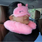 Peaches Plush Neck Pillow and Eye Mask