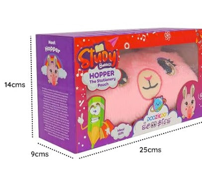 Hopper Plush Stationery Pouch