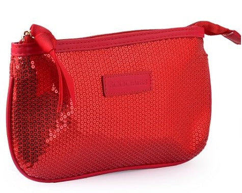 Red Lady Makeup Pouch - Carry Makeup in Style