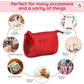 Red Lady Makeup Pouch - Carry Makeup in Style