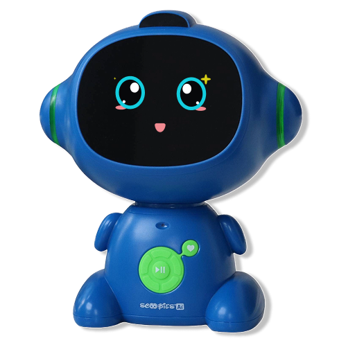 Scoobies Kiki AI-Powered Learning Companion, Screen-Enabled Smart Educational Device |with Parental Controls, Interactive Stories, Games & AI Drawing Tool, Safe & Portable for Kids