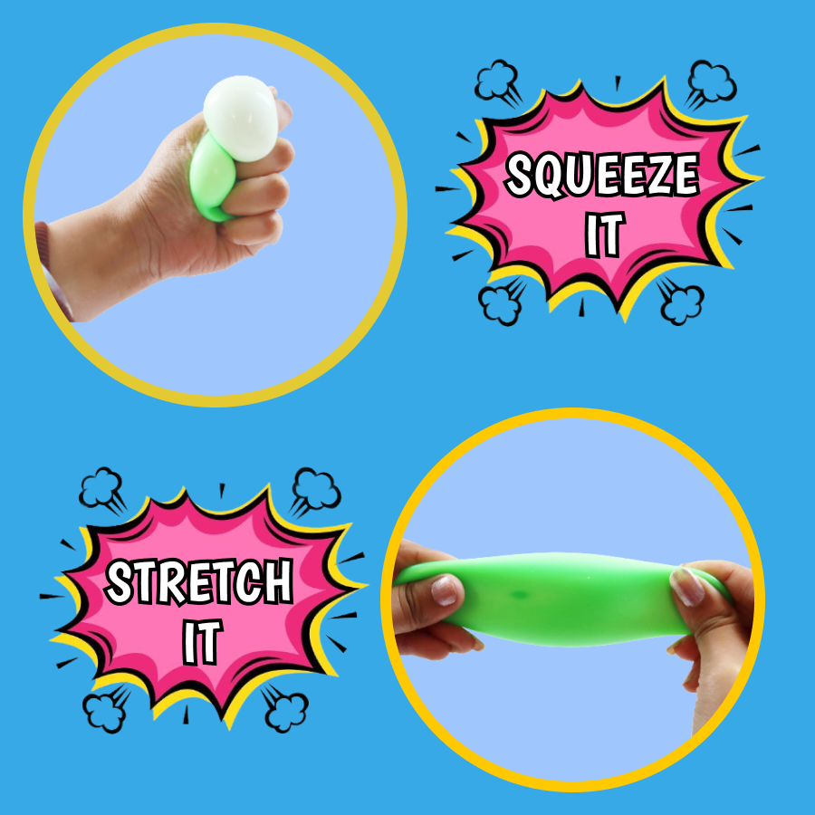 Lumi Ball –  The Glow-in-the-Dark Sensory Ball | Squishy Fun for Kids | The Perfect Fidget Stress Buster