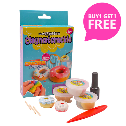 Buy 1 get 1 free Crackle Dough - Sensory & Auditory Delight for Kids