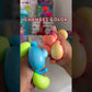Scoobies Mini Tint Balls: Color-Changing Squishy Balls Set of 4 Balls (Pink, Blue, Purple & Green) | Stress Relief & Sensory Play | Fun Party Favors for Kids & Adults
