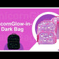 Unicorn Glow in the dark bag 16”