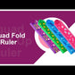 Squad Fold-Up Ruler - Surf Zone